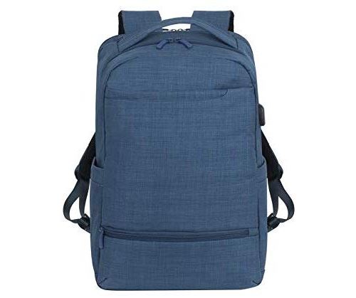 Rivacase Sac Dos connect Bleu s rie Biscayne pour Ordinateur Portable 17 3