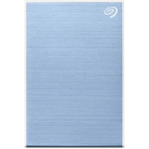 Seagate One Touch HDD STKB1000402 - Vaste schijf - 1 TB - extern (draagbaar) - USB 3.2 Gen 1 - lichtblauw - met 2 jaar Seagate Rescue Data Recovery
