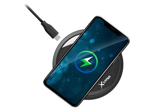 XLayer - Tapis de charge sans fil - 10 Watt - noir