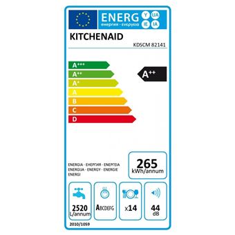 Lave-vaisselle Kitchenaid Kdscm 82141