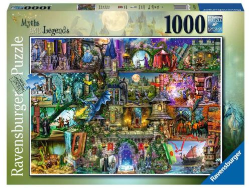 Ravensburger - Puzzle 1000 Pièces - Mythes et Légendes -