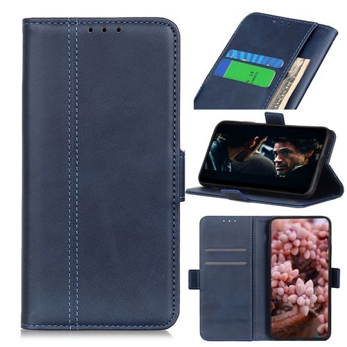 Etui en PU adsorption magnétique bleu pour votre Xiaomi Mi 10 Lite 5G/Mi 10 Youth 5G