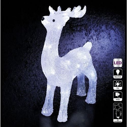 Décoration de Noël d'extérieur Lumineuse - Renne