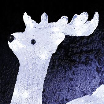 Decoration De Noel D Exterieur Lumineuse Renne Achat Prix Fnac