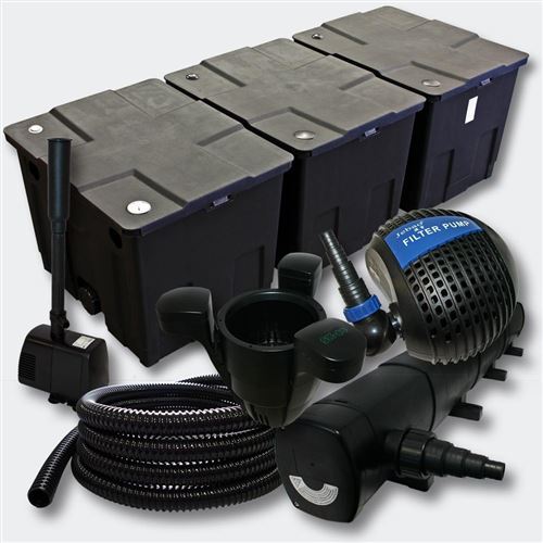Meilleurs prix pour Kit:Filtration de Bassin 90000l 72 Watts UVC Stérilisateur Pompe Fontaine 4216462