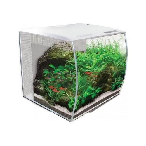 aquarium flex 9 fluval 35 litres blanc