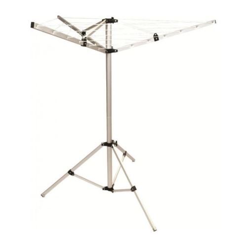 HIGHLANDER Étendoir a Linge Pliant Aluminium