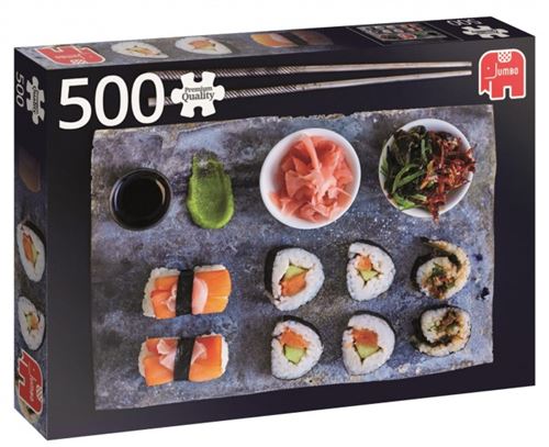 Puzzle 500 Pièces : Sushi, Jumbo