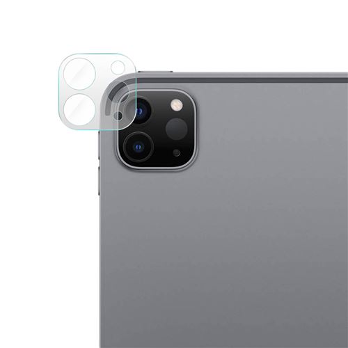 Avizar Protection Caméra Pour Apple iPad Pro 12.9 2020 / 2018 / 2021 Verre Trempé Anti-trace Transparent
