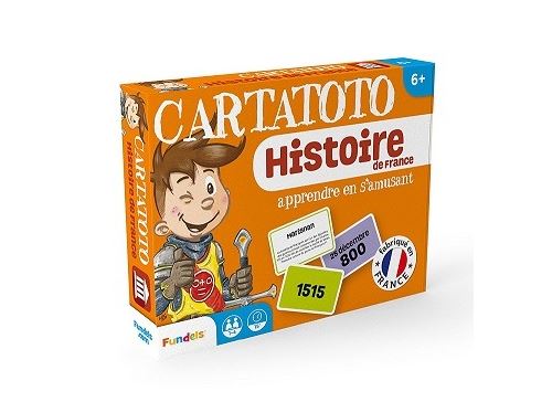 Cartatoto histoire de france - apprendre en s'amusant - france cartes - 410036
