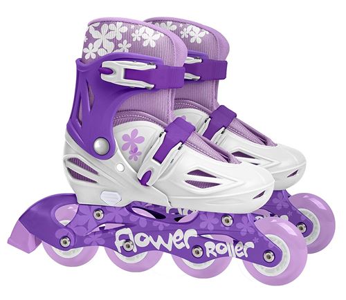 Stamp patins à roues alignées filles violet - Roller enfant - Achat & prix