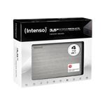 Intenso Memory Board - Vaste schijf - 4 TB - extern (bureaublad) - 3.5" - USB 3.0 - 5400 tpm -buffer: 32 MB - antraciet