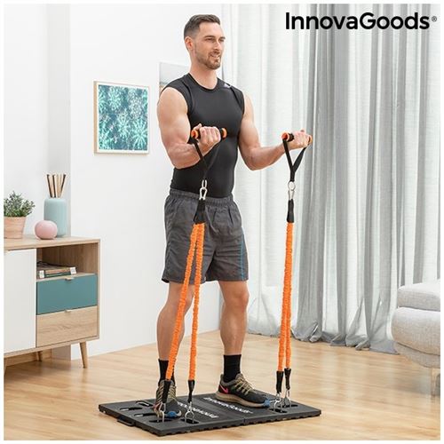 Système d'entrainement complet portatif avec guide d'exercices Gympak Max InnovaGoods