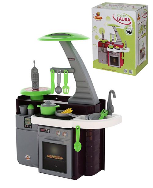 Polesie Polesie56320 Laura Jouet de Cuisine avec cuisinière en boîte