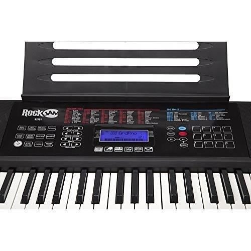 RockJam Piano à clavier 61 touches avec support …