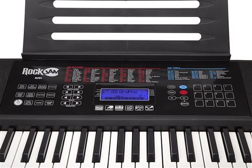 Rockjam Kit de piano à clavier 61 touches avec s…