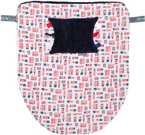Cheeky Chompers, Cheeky Blanket, London Town – Couverture à attacher