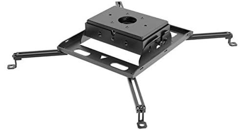 Peerless PJR125-EUK Support pour projecteurs Plafond Noir - Supports pour projecteurs (Plafond, 56,7 kg, Noir, 360°, -15-5°, 460 mm)