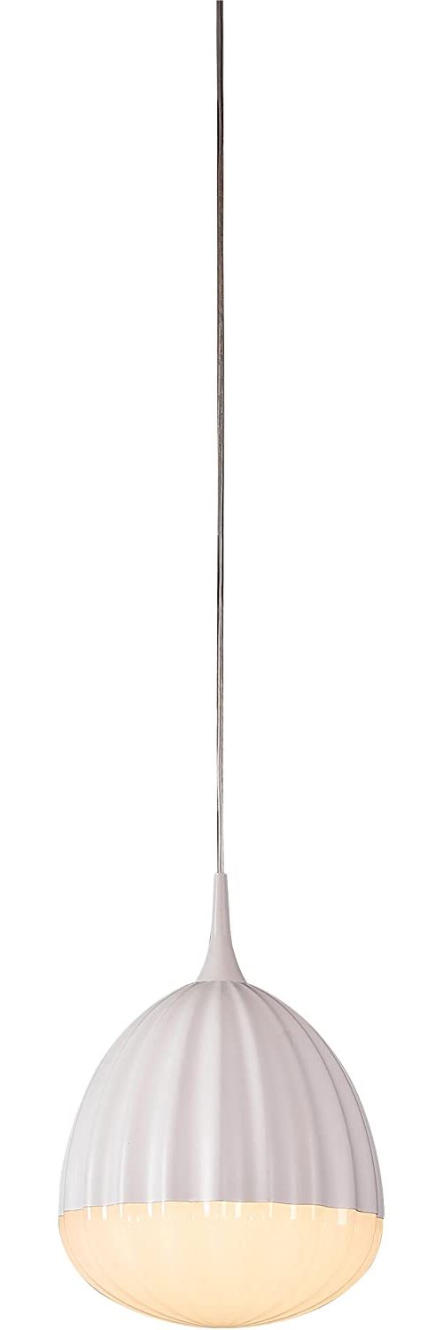 LED decore Alexia – Suspension, aluminium, 12 W, 24 x 24 x 180 cm, couleur blanc