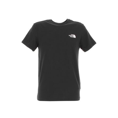 The North Face Pour des hommes T-shirt simple avec logo en dôme, NoirXS