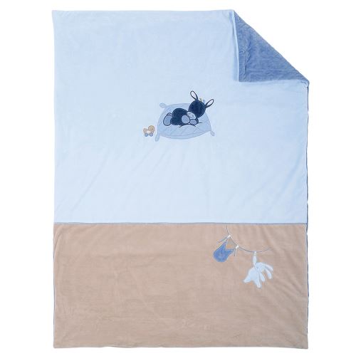 Couverture bébé Nattou Alex et Bibou 100x135cm