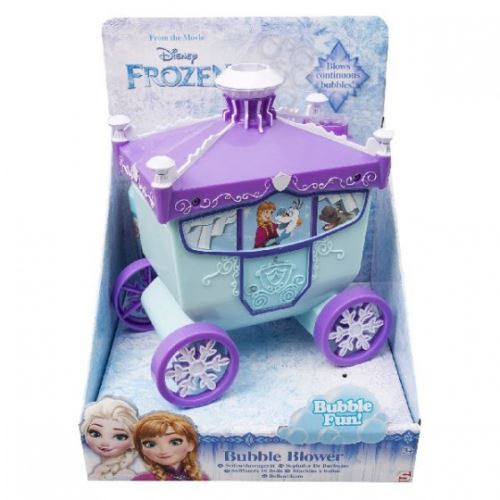 Sambro machine à bulles entraîneur Frozen 15cm violet / bleu