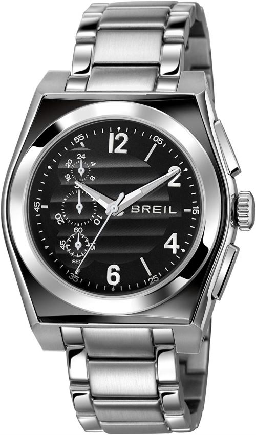 Breil - TW0926 - Montre Homme - Quartz - Chronographe - Bracelet Acier Inoxydable Argent
