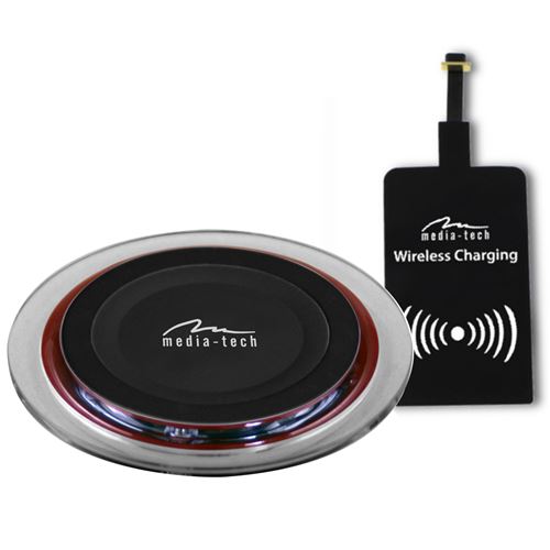 Media-Tech MT6271 - Plot de charge sans fil + récepteur - 700 mA (Micro-USB de type B)
