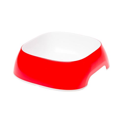 Ferplast Glam Ecuelle en Plastique pour Chat Rouge 0,4 L Taille S