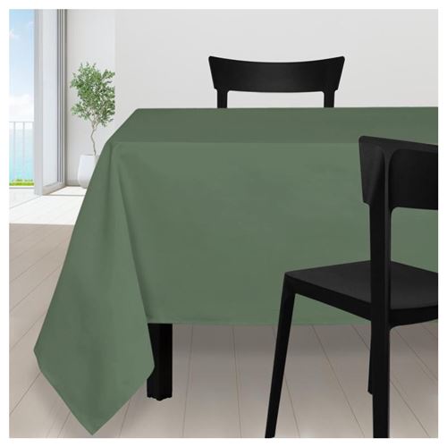 Nappe anti-tâches rectangle 140x240 cm ALIX vert