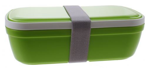 boîte à lunch My Bento avec couverts 20 cm vert 1.5 litres