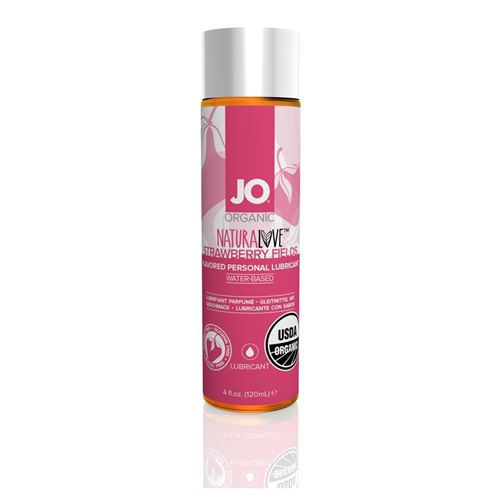 System Jo Organique Lubrifiant Fraise 120 ml