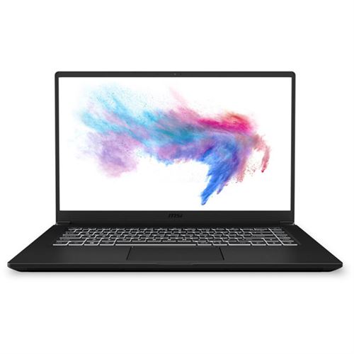 MSI Modern 15 A10M-203FR - Core i3 10110U / 2.1 GHz - Windows 10 - 8 GB RAM - 256 GB SSD NVMe - 15.6 IPS 1920 x 1080 (Full HD) @ 60 Hz - Wi-Fi, Bluetooth - onyx zwart