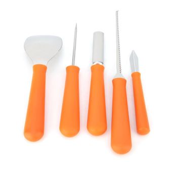 Darryy Kit De Sculpture De Citrouille D'halloween, 7 Pièces Outil