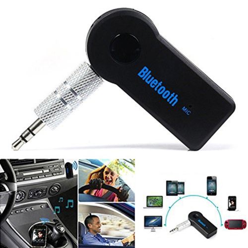 Bluetooth AUX 3.5 MM Jack Audio Musique Récepteur Voiture Sans Fil Haut-Parleur Casque Adaptateur Mains Libres Pour iPhone Bluetooth De Voiture Kit
