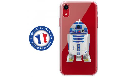 Coque souple pour Apple iPhone XR avec impression Motifs robot