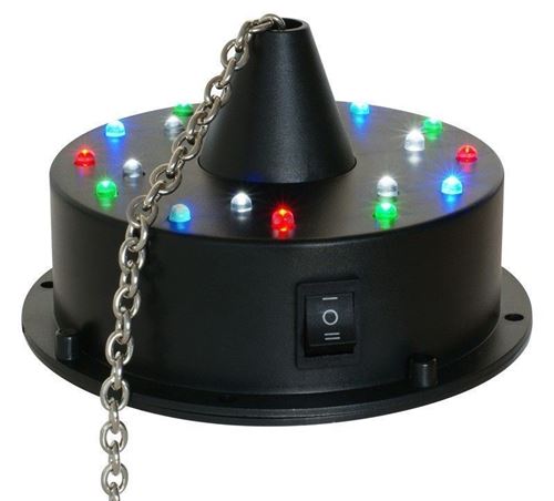 BeamZ MBW18LED - Moteur pour boule à facettes sur batterie 18 LEDs, mode audio/auto
