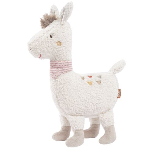 Fehn pérou Lama peluche en peluche 27 cm beige