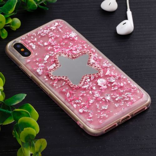 iPhone X Coque Protection TPU gravé étoiles ALS48237