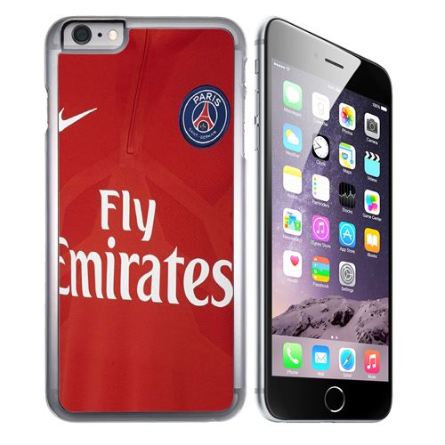 Coque pour iPhone 6 et iPhone 6S maillot rouge psg