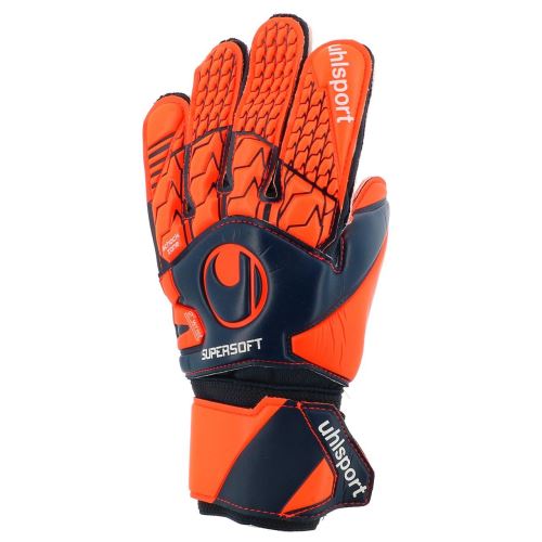 Gants gardien football Uhlsport Supersoft gant h pro Orange taille : 10 réf : 46864
