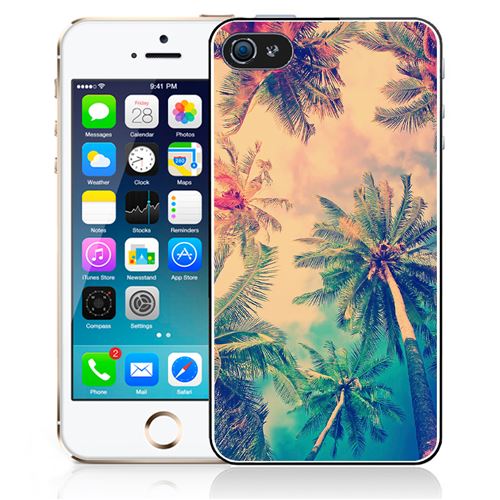 Coque pour iPhone 5/5S palmiers