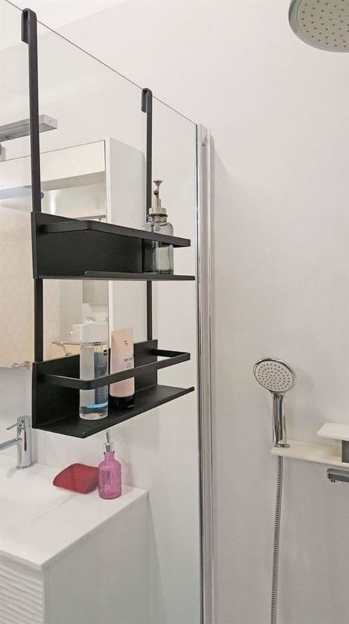 Etagère de douche à suspendre à une paroi Noir mat 38x70x11 cm LOFT-GAME  Allibert - Installations salles de bain - Achat & prix | fnac