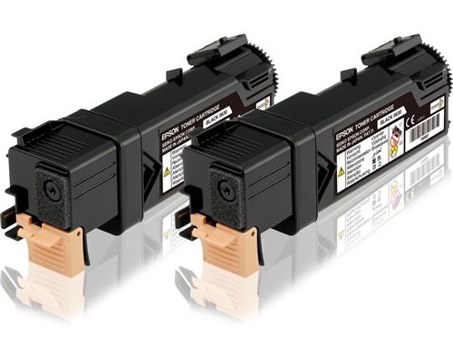 Epson Economy Pack - Pack de 2 - noir - original - cartouche de toner - pour AcuLaser C2900DN, C2900N, CX29DNF, CX29NF