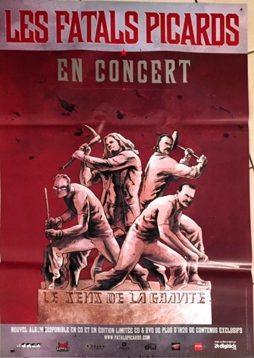 Les Fatals Picards - 70x100 cm - AFFICHE / POSTER