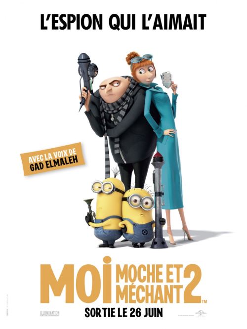 Moi Moche Et Méchant 2 AFFICHE CINEMA ORIGINALE