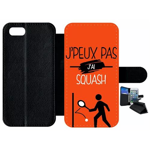 Etui à rabat apple iphone 8 j peux pas j ai squash 5