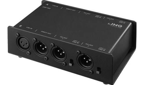 Répartiteur Ligne 2 canaux x3 Monacor LSP-102
