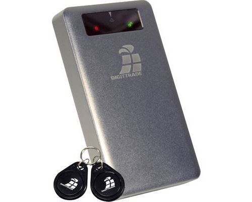 DIGITTRADE RS64 Disque dur externe avec système de sécurité RFID 2TB SSD RS256