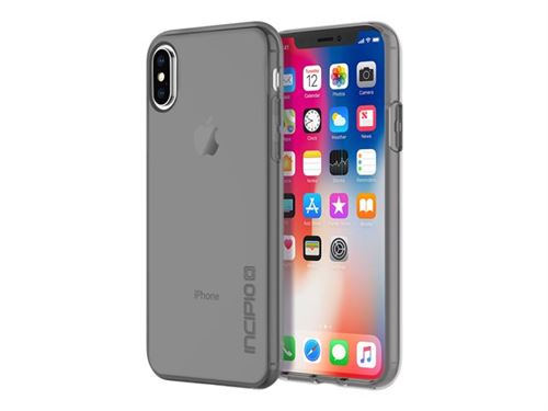 Incipio NGP PURE - Coque de protection pour téléphone portable - Flex2O polymer - fumé - pour Apple iPhone X
